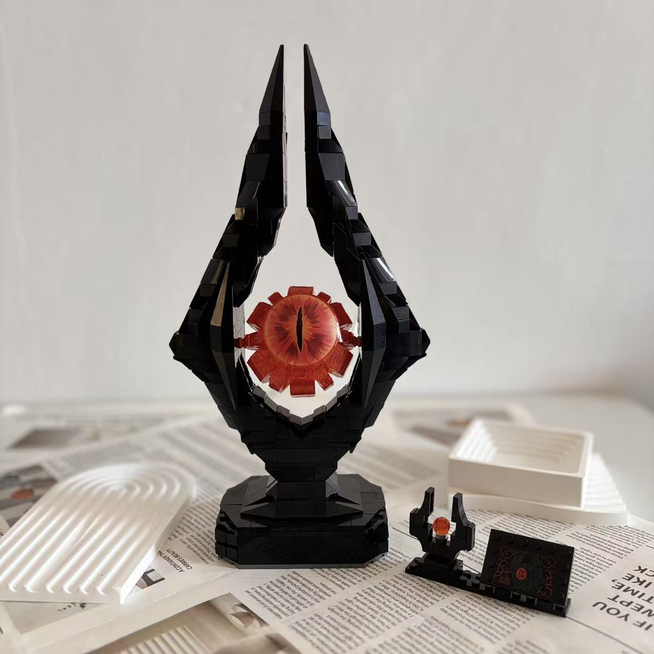 Devil S Eye Building Block Set - Gothic Style Collectible Display Toy With Red Eyes, Cool Gift For Movie Fans, Perfect For Home Decor And Holiday M
Devil S Eye Building Block Set - Gothic Style Collectible Display Toy With Red Eyes, Cool Gift For Movie Fans, Perfect For Home Decor And Holiday M