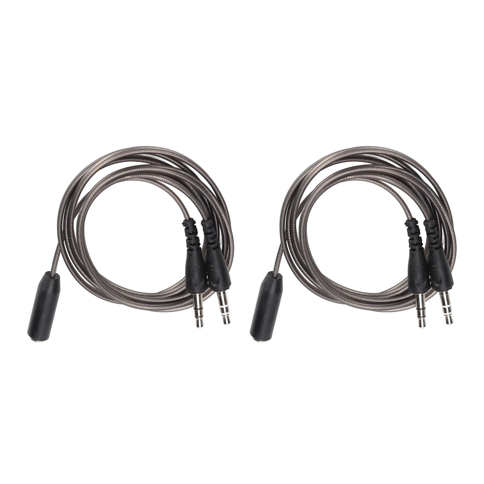 Headphone Splitter 3.5mm Female to Dual Male HiFi Stereo Mic Earphone Y Cable for PC Laptop 2pcs
Headphone Splitter 3.5mm Female to Dual Male HiFi Stereo Mic Earphone Y Cable for PC Laptop 2pcs