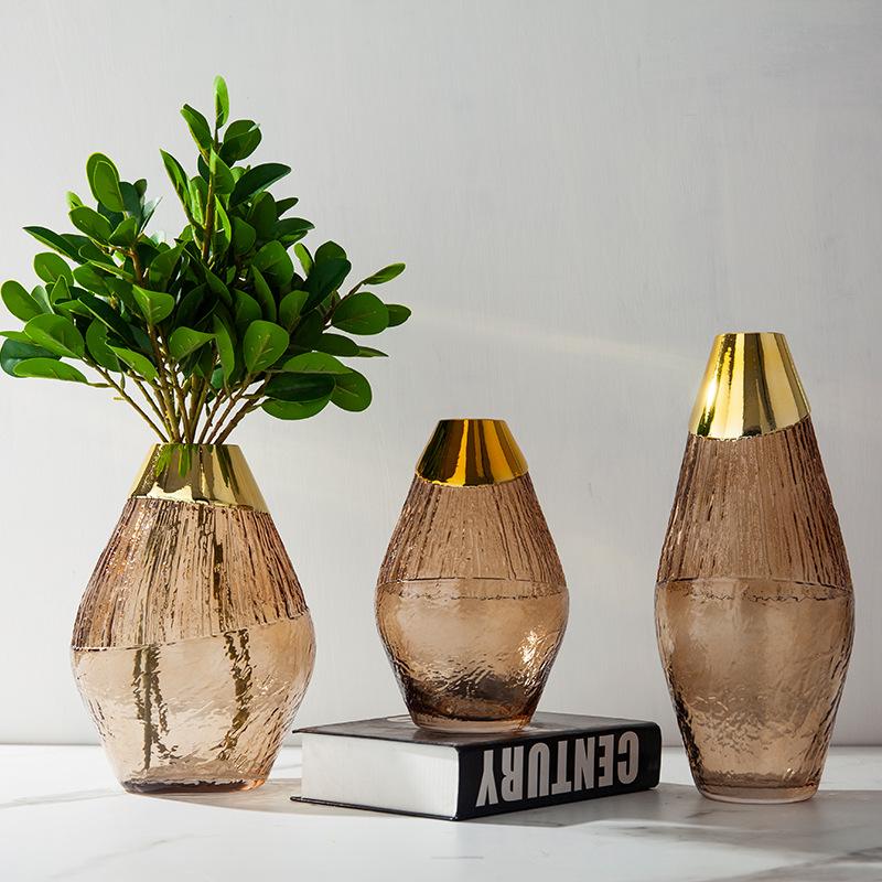 Glass Vase Irregular Grain Transparent Flower Vase Terrarium Pots Flower Arrangement Accessories Home Furnishing Decoration
Glass Vase Irregular Grain Transparent Flower Vase Terrarium Pots Flower Arrangement Accessories Home Furnishing Decoration