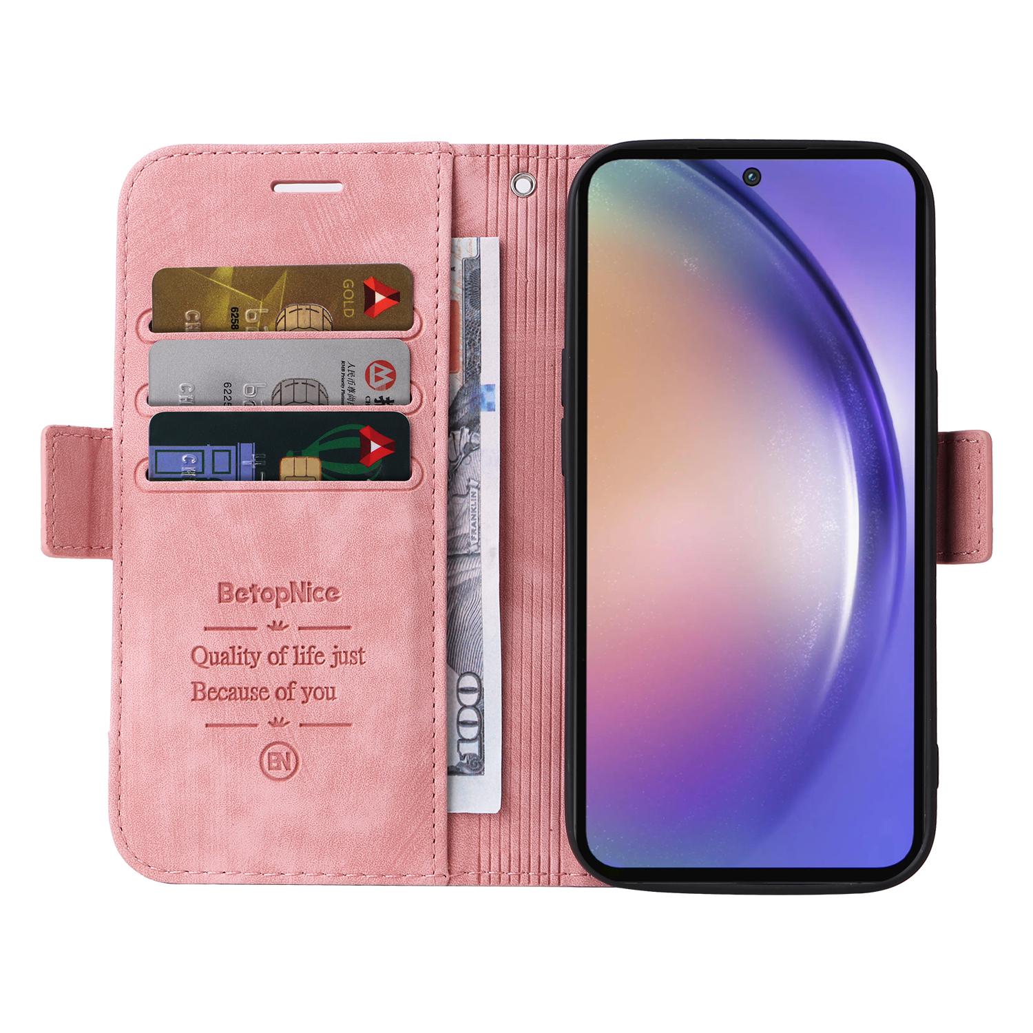 BETOPNICE 001 for Samsung Galaxy A55 5G Magnetic Case Leather Flip Stand Protective Cover Purple
BETOPNICE 001 for Samsung Galaxy A55 5G Magnetic Case Leather Flip Stand Protective Cover Purple