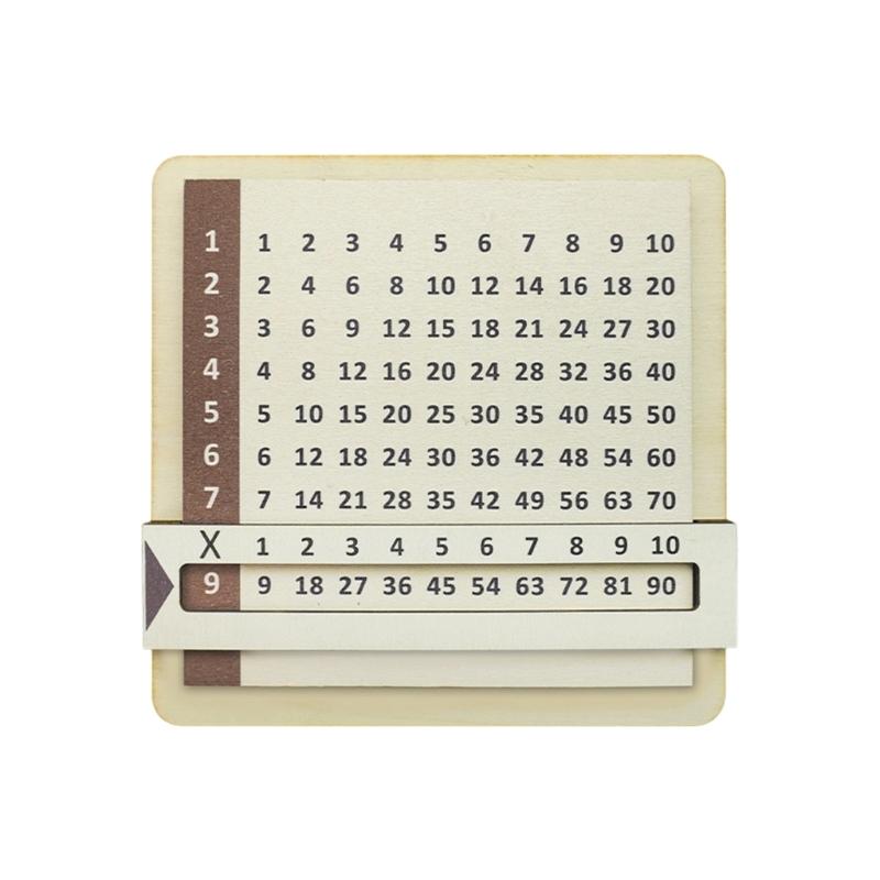 Wooden Multiplication Slider Table Children Educational Toy Math Learning Tool for Preschooler Mathematics Practice
Wooden Multiplication Slider Table Children Educational Toy Math Learning Tool for Preschooler Mathematics Practice