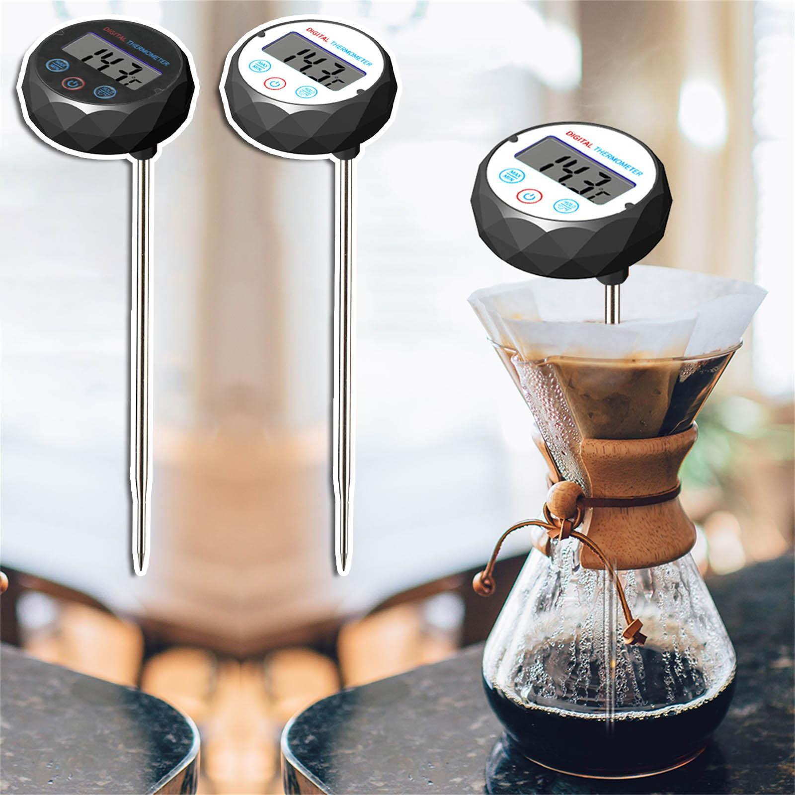 Термометр для смаження з миттєвим зчитуванням Термометр для їжі Механічний термометр для м’яса Термометр для кави One Size білий
Термометр для смаження з миттєвим зчитуванням Термометр для їжі Механічний термометр для м’яса Термометр для кави One Size білий