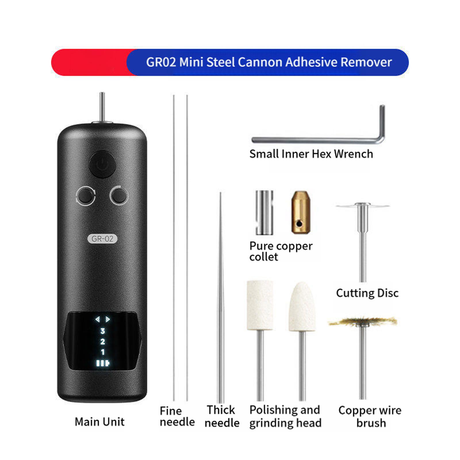 Highly Speed 5000RPM Gluing Removal Device Gluing Removers Type C Fast Charging Port 7Attachments For Various Applications 1
Highly Speed 5000RPM Gluing Removal Device Gluing Removers Type C Fast Charging Port 7Attachments For Various Applications 1