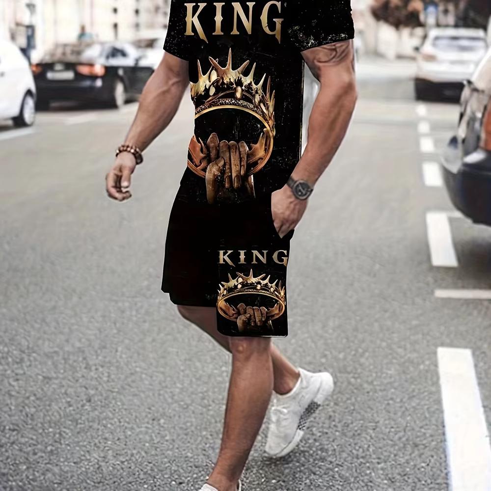 Summer Men s Set Sports Running Set Oversized Men s Refreshing Top Pattern Women Tshirt Set Men Tracksuit Set S
Summer Men s Set Sports Running Set Oversized Men s Refreshing Top Pattern Women Tshirt Set Men Tracksuit Set S