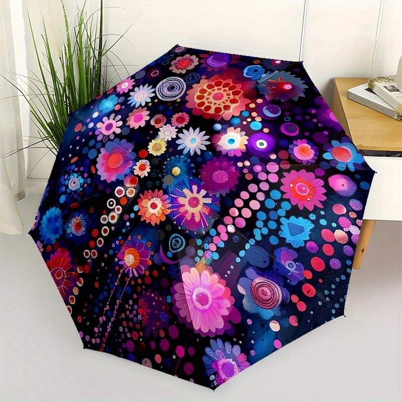 1pc Floral Mandala Design Umbrella with Plastic Handle,Suitable for All Seasons Home Travel Outdoor UmbrellaM1298
1pc Floral Mandala Design Umbrella with Plastic Handle,Suitable for All Seasons Home Travel Outdoor UmbrellaM1298