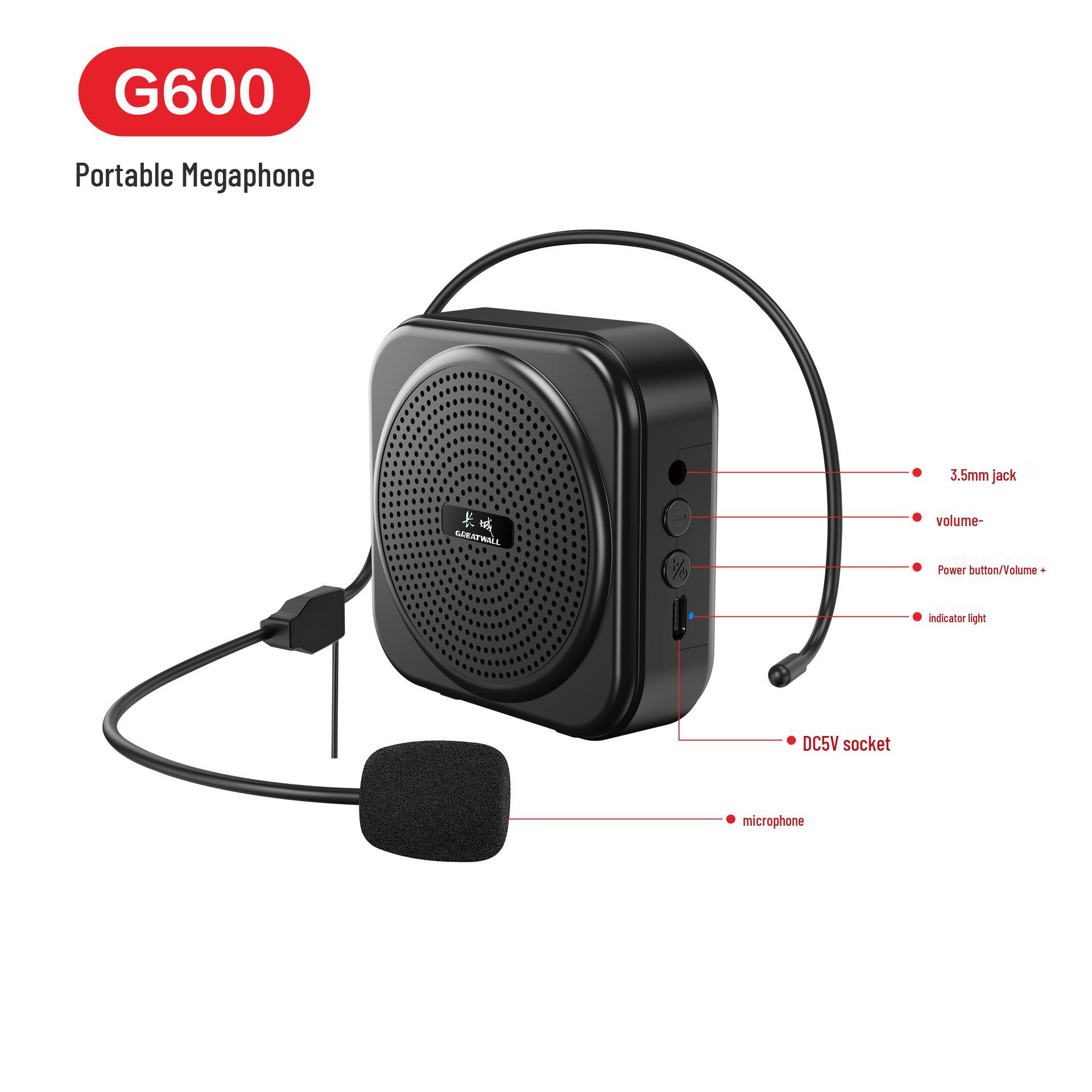Great Wall G600 Bluetooth Wireless Microphone & Amplifier for Teachers & Lectures
Great Wall G600 Bluetooth Wireless Microphone & Amplifier for Teachers & Lectures
