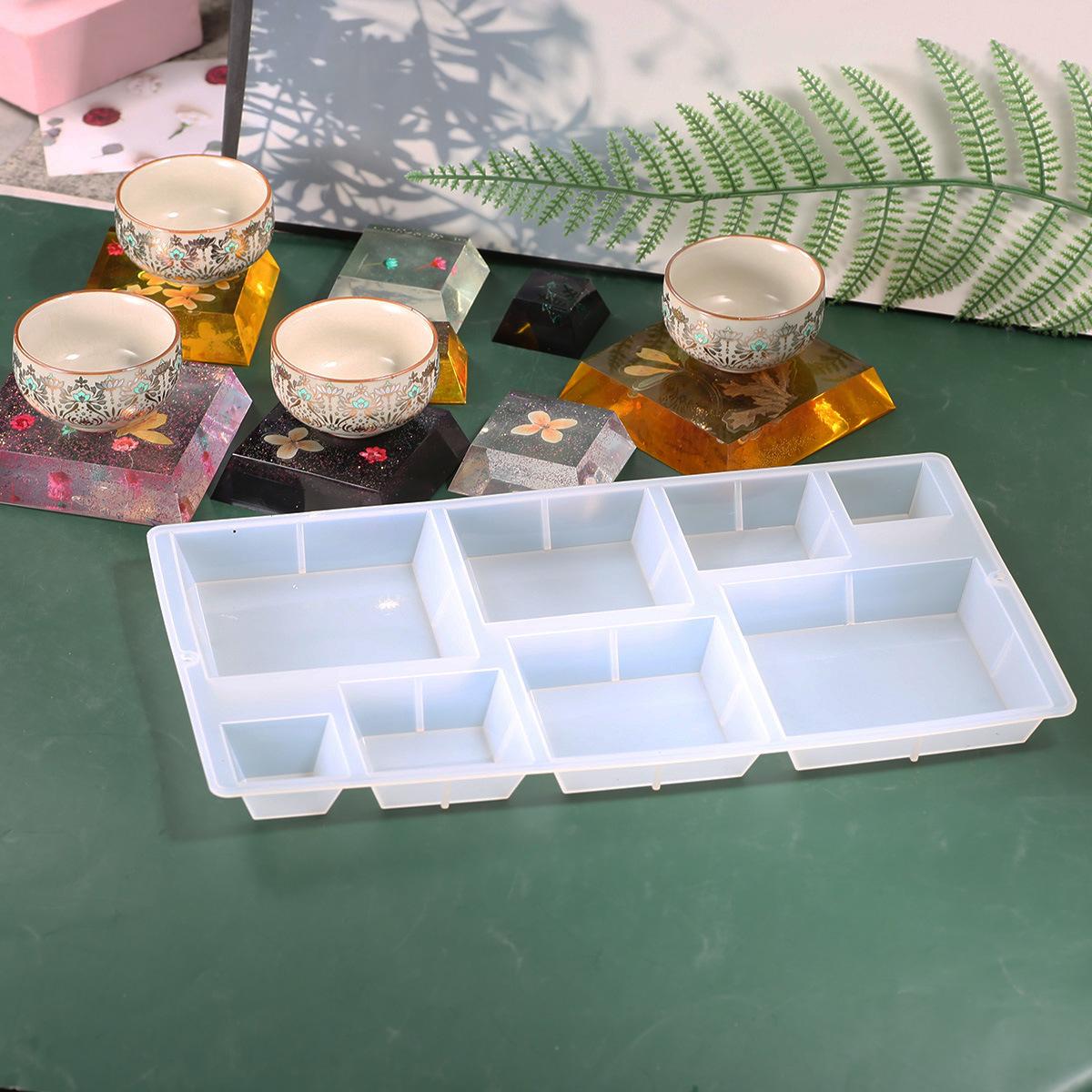 DIY Crystal Dropping Silicone Mold Multi Specification Trapezoidal Pendulum Shaped Dry Flower Mirror Handmade Jewelry Mold
DIY Crystal Dropping Silicone Mold Multi Specification Trapezoidal Pendulum Shaped Dry Flower Mirror Handmade Jewelry Mold