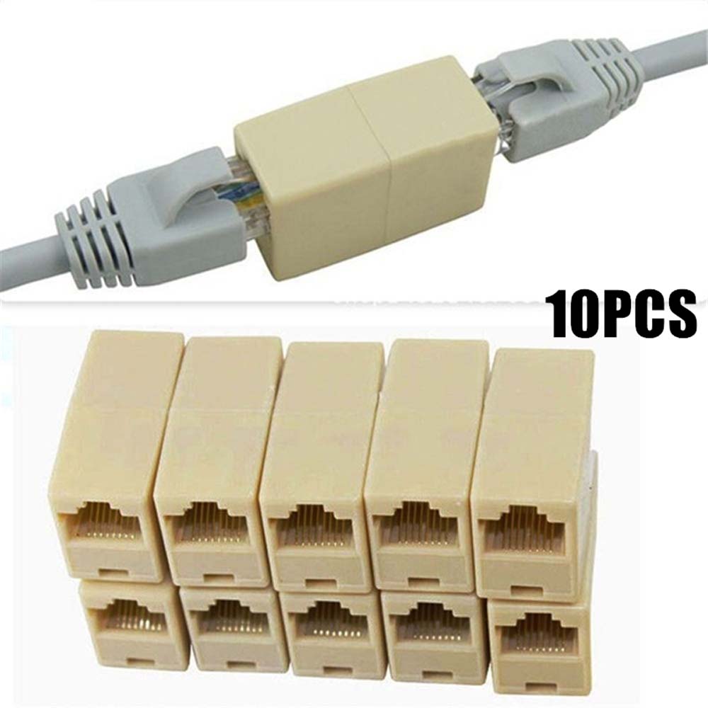 Cable CAT5 CAT6 Cable Joiner Coupler Dual Straight Head Network Cable Connectors RJ45 Extender Plug random color
Cable CAT5 CAT6 Cable Joiner Coupler Dual Straight Head Network Cable Connectors RJ45 Extender Plug random color