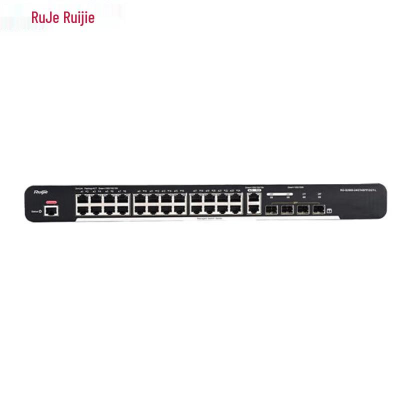 Ruijie RG-S2900-24GT4SFP/2GT-L Gigabit Layer 2 Managed Switch
Ruijie RG-S2900-24GT4SFP/2GT-L Gigabit Layer 2 Managed Switch