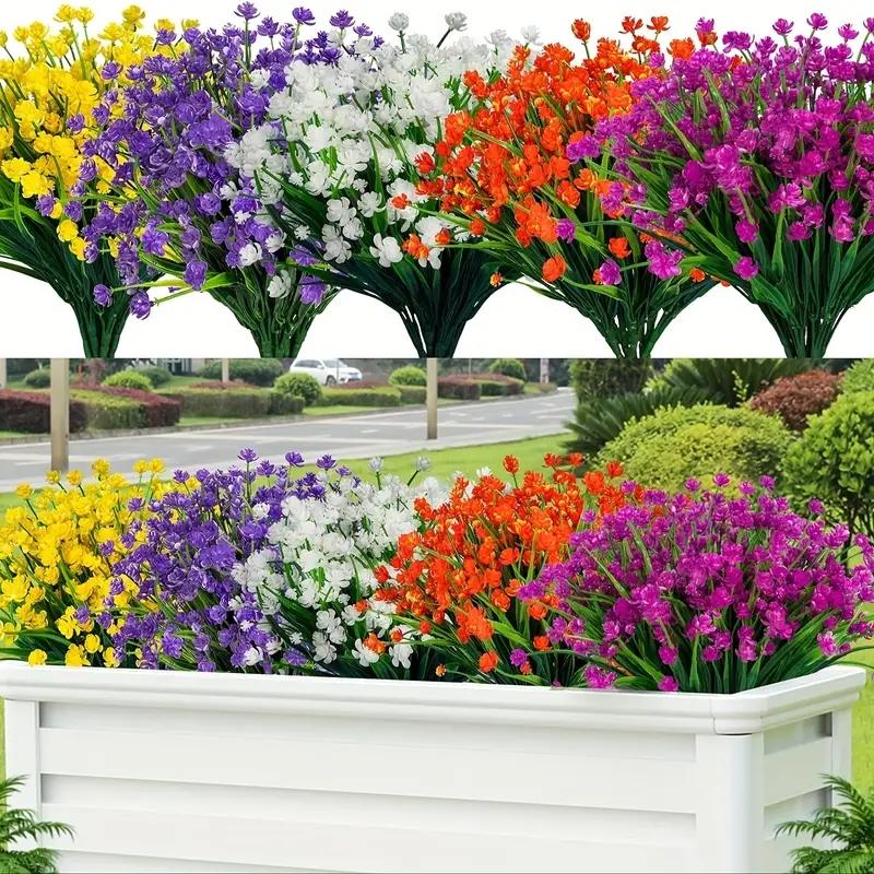 12 Bundles Artificial Flowers,Outdoor UV Resistant Fake Flowers,Premium Oxidation Resistance Artificial Flower
12 Bundles Artificial Flowers,Outdoor UV Resistant Fake Flowers,Premium Oxidation Resistance Artificial Flower