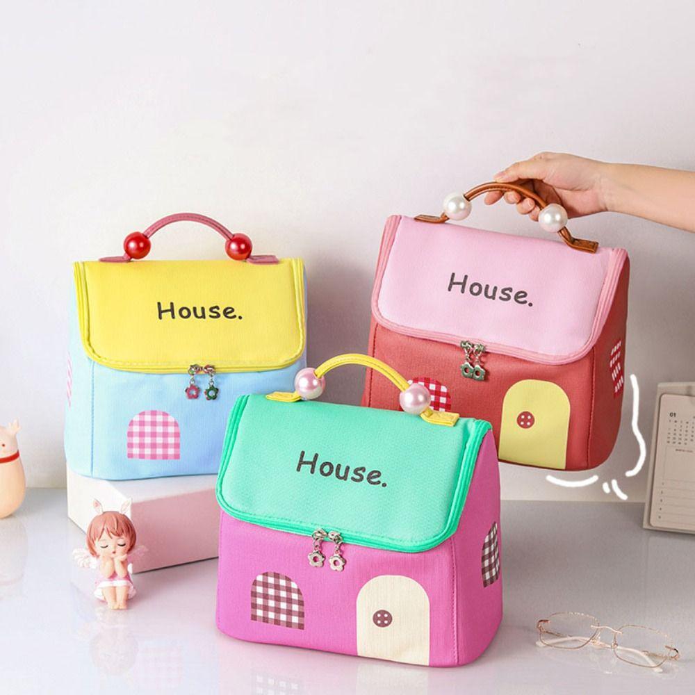 House-shaped Cute Cabin Makeup Bag Large Capacity Toiletry Storage Bag Outdoor Style1-Blue
House-shaped Cute Cabin Makeup Bag Large Capacity Toiletry Storage Bag Outdoor Style1-Blue
