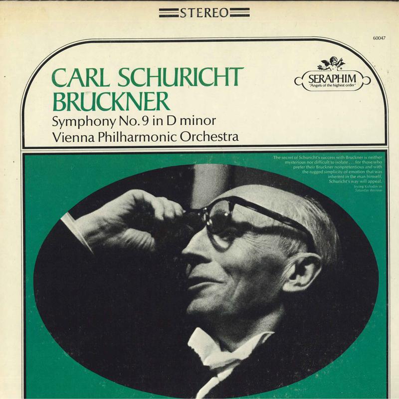 LP Record CARL SCHURICHT WIENER PHILHARMONIK Bruckner Symphony No. 9 In D Minor 60047S60047 SERAPHIM 1962 US Classical Used
LP Record CARL SCHURICHT WIENER PHILHARMONIK Bruckner Symphony No. 9 In D Minor 60047S60047 SERAPHIM 1962 US Classical Used