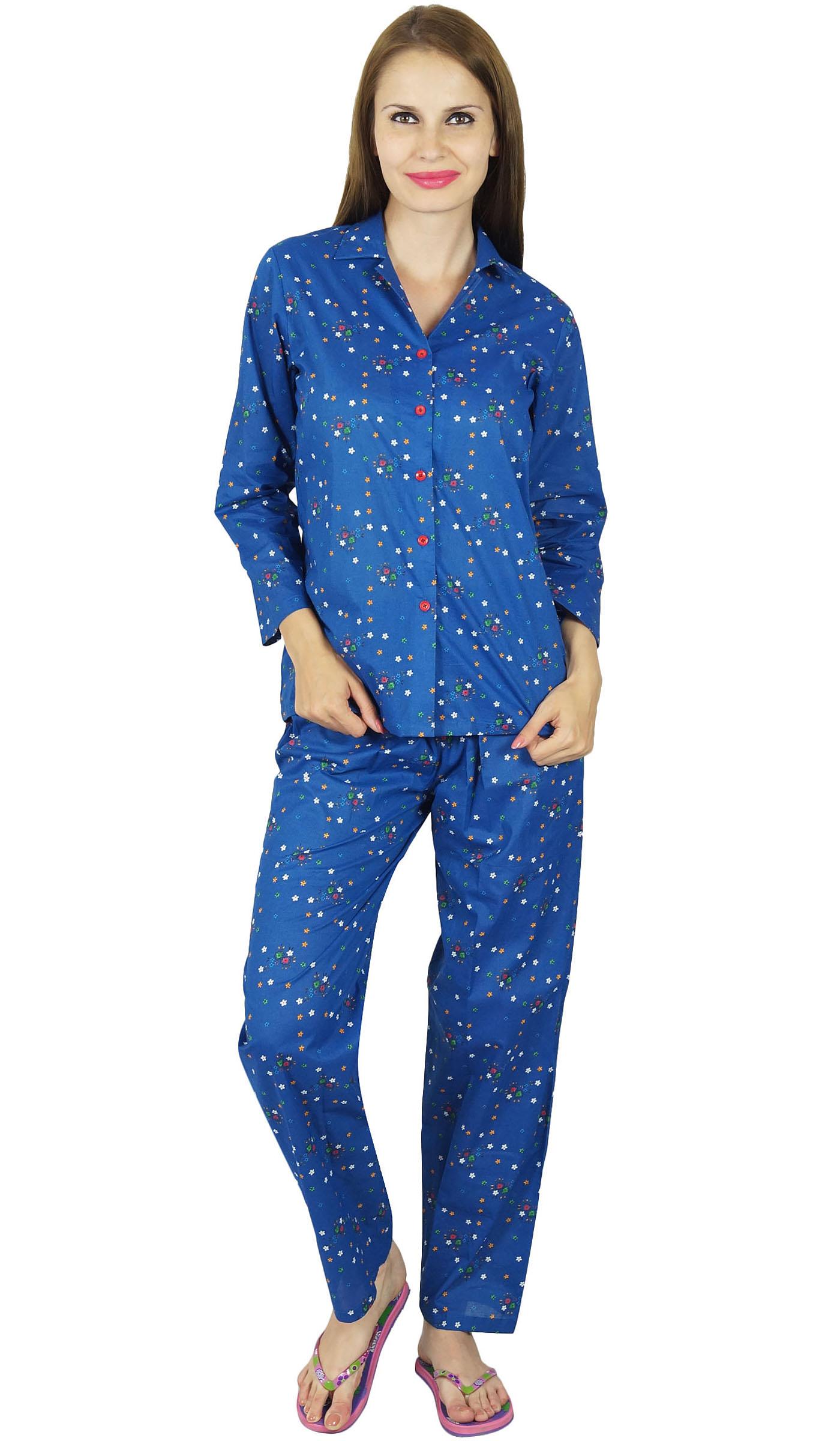 Bimba Women Blue Cotton Night Wear Printed Pajama Set Full Sleeve Shirt with 22 синій
Bimba Women Blue Cotton Night Wear Printed Pajama Set Full Sleeve Shirt with 22 синій