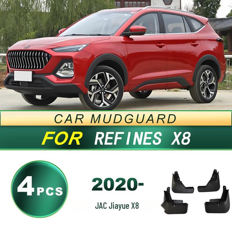 Compatible Mud Flaps for 20 JAC Sihao/Jiayue X8 Car Models - Soft Rubber Modified Accessories
Compatible Mud Flaps for 20 JAC Sihao/Jiayue X8 Car Models - Soft Rubber Modified Accessories