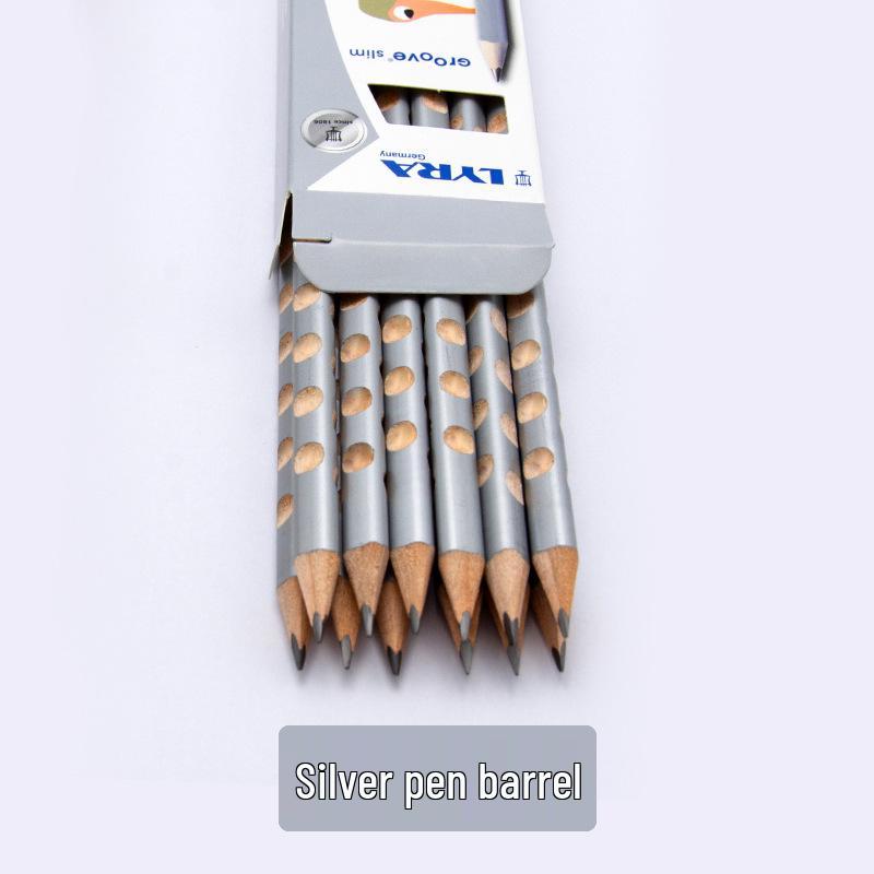 LYRA Eco-Friendly Gold & Silver Triangular Pencils - Red Dot Design Award Winner with Correct Grip HB
LYRA Eco-Friendly Gold & Silver Triangular Pencils - Red Dot Design Award Winner with Correct Grip HB