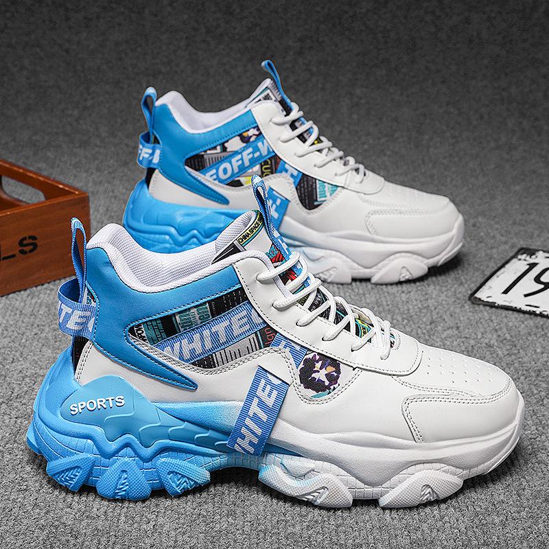 High-top men s shoes Putian Spring and Autumn Trend Student Basketball Sneakers Men s Thick-soled Daddy Tide Shoes 2024 New Men 39
High-top men s shoes Putian Spring and Autumn Trend Student Basketball Sneakers Men s Thick-soled Daddy Tide Shoes 2024 New Men 39