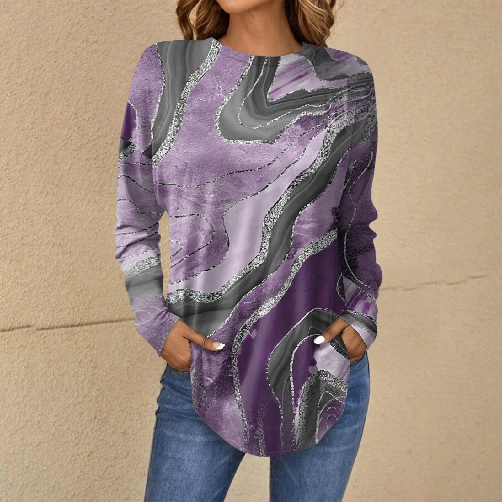 Women s Fashion Loose Round Neck Printed Long Sleeve T-Shirt Pullover Top XXXL
Women s Fashion Loose Round Neck Printed Long Sleeve T-Shirt Pullover Top XXXL