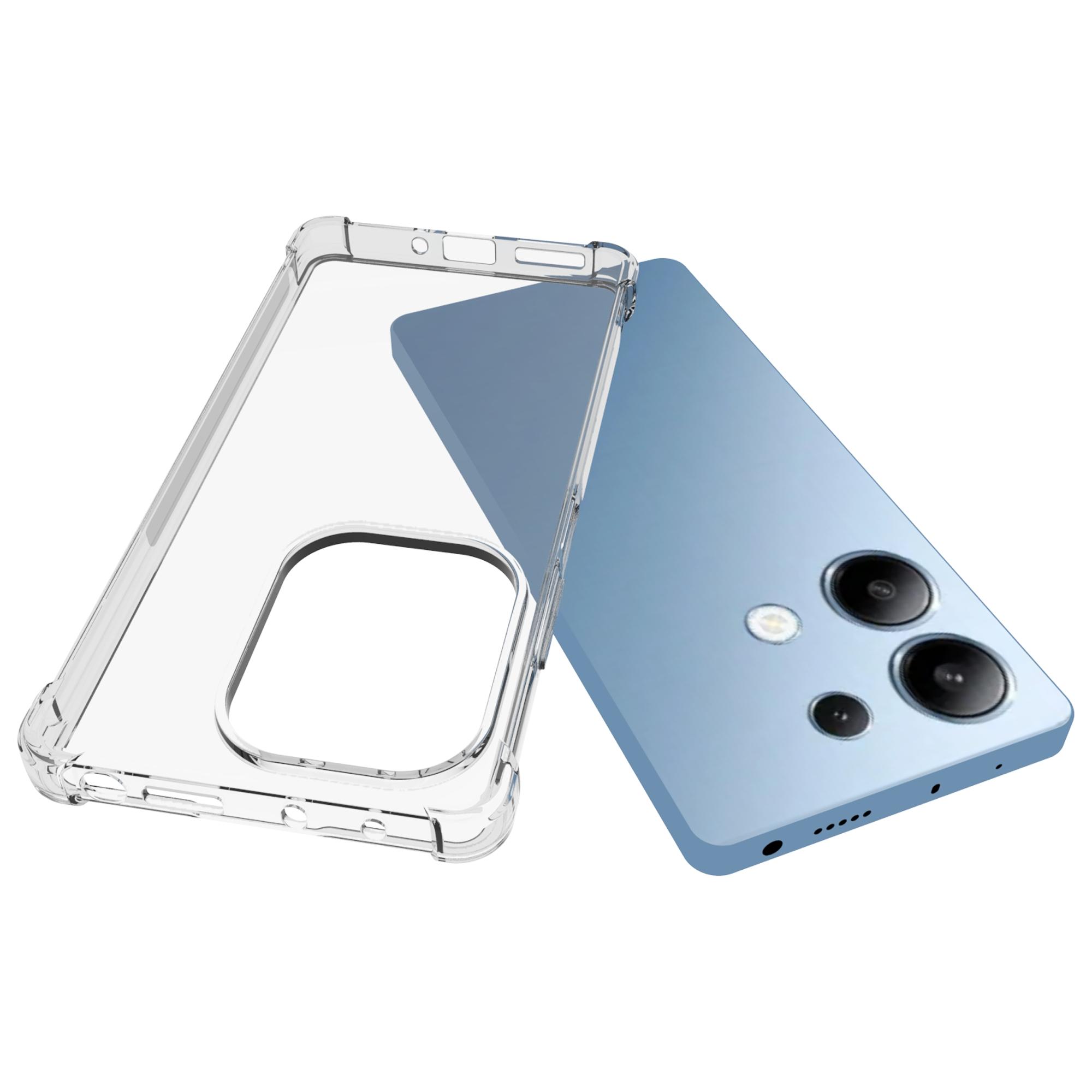 For Xiaomi Redmi Note 13 Pro 4G/Poco M6 Pro 4G Case TPU Anti-slip Drop-proof Clear Phone Cover A
For Xiaomi Redmi Note 13 Pro 4G/Poco M6 Pro 4G Case TPU Anti-slip Drop-proof Clear Phone Cover A