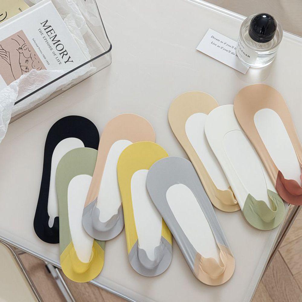 Non-slip Contrasting Colors Candy Color Hosiery Ultra-thin Socks Boat Socks Women Sock Slippers
Non-slip Contrasting Colors Candy Color Hosiery Ultra-thin Socks Boat Socks Women Sock Slippers