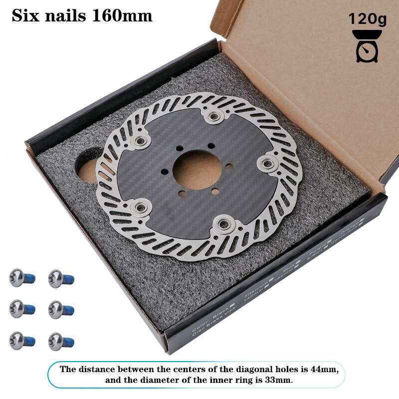 140/160mm Carbon Fiber Brake Disc High-strength Lightweight Design MTB Road Bike Replacement Parts Cycling Accessories
140/160mm Carbon Fiber Brake Disc High-strength Lightweight Design MTB Road Bike Replacement Parts Cycling Accessories