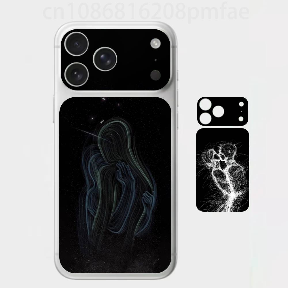 Artistic Line Embrace Premium Skin Wrap for iPhone 17 Pro/Max, Back Frame Camera Protective Decal (Not Case) iPhone17promax
Artistic Line Embrace Premium Skin Wrap for iPhone 17 Pro/Max, Back Frame Camera Protective Decal (Not Case) iPhone17promax