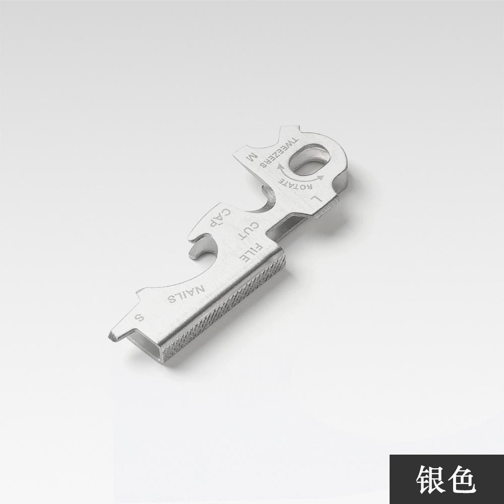 8 Tool In 1 Key Ring Multitool Multifunction Edc Multi Pocket Keytool Carabiner Multipurpose Keychain Gadget Clip Gear срібний
8 Tool In 1 Key Ring Multitool Multifunction Edc Multi Pocket Keytool Carabiner Multipurpose Keychain Gadget Clip Gear срібний