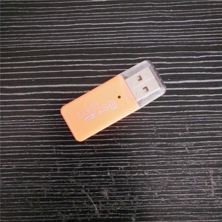USB 2.0 Card Reader for microSD/TF/Mobile Phone Memory Cards помаранчевий
USB 2.0 Card Reader for microSD/TF/Mobile Phone Memory Cards помаранчевий