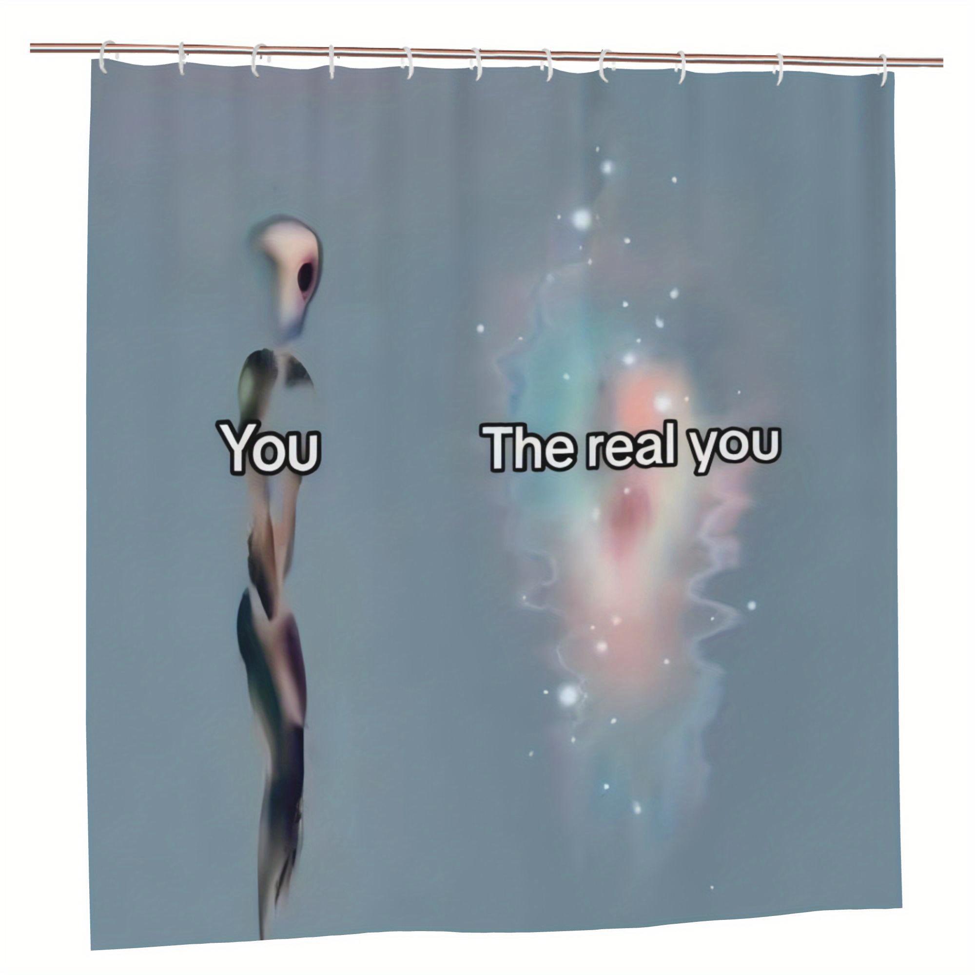 Higher Self Inspirational Shower Curtain – You The Real You Quote With Galaxy Starry Sky Design, Modern Bath Decor W60H190(CM)-1 Pcs
Higher Self Inspirational Shower Curtain – You The Real You Quote With Galaxy Starry Sky Design, Modern Bath Decor W60H190(CM)-1 Pcs