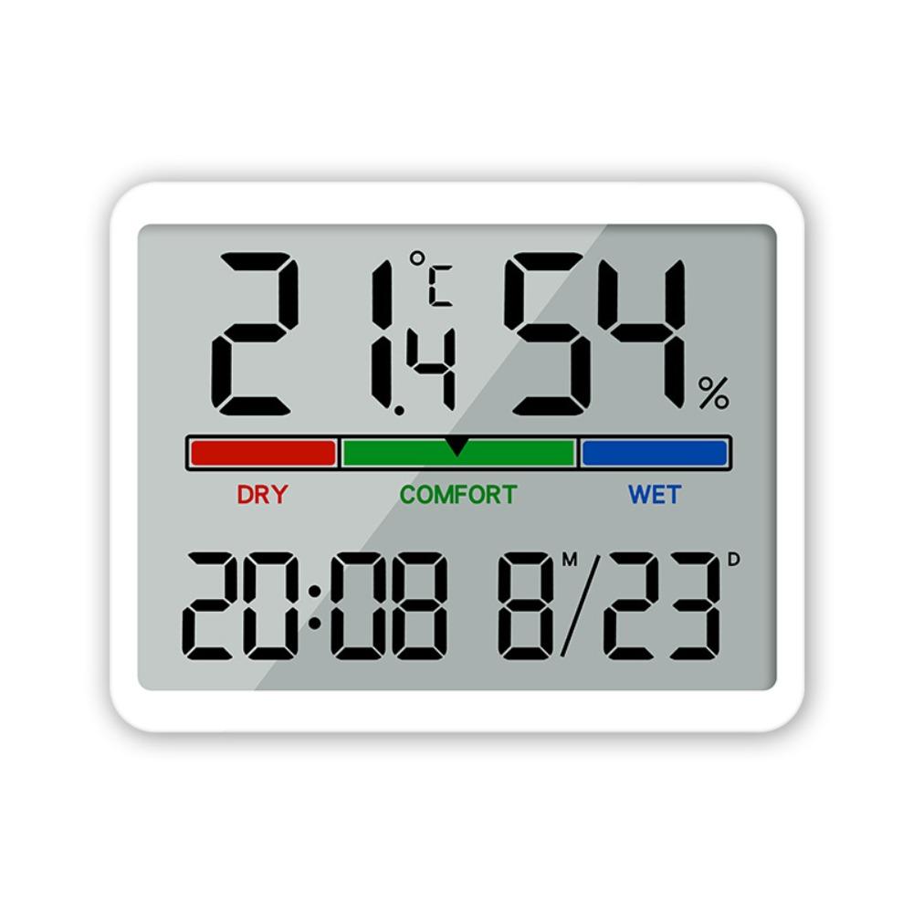 Electronic Temperature Hygrometer Display Screen Table Clock Digital Alarm Clock Bedroom Style B
Electronic Temperature Hygrometer Display Screen Table Clock Digital Alarm Clock Bedroom Style B