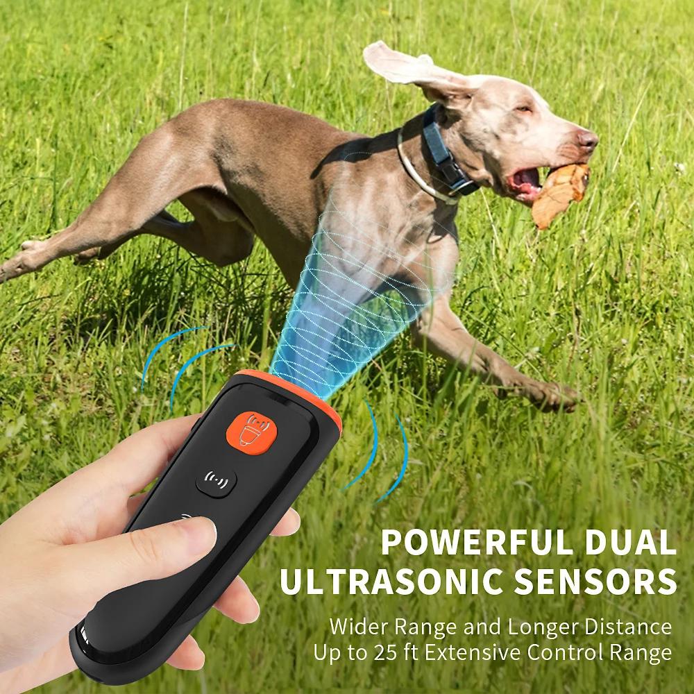 Rechargeable Ultrasonic Anti-Barking Device | Safe Dog Training Tool | Stop Barking Up To 16.7 Ft | Effective for All Dog Breeds
Rechargeable Ultrasonic Anti-Barking Device | Safe Dog Training Tool | Stop Barking Up To 16.7 Ft | Effective for All Dog Breeds