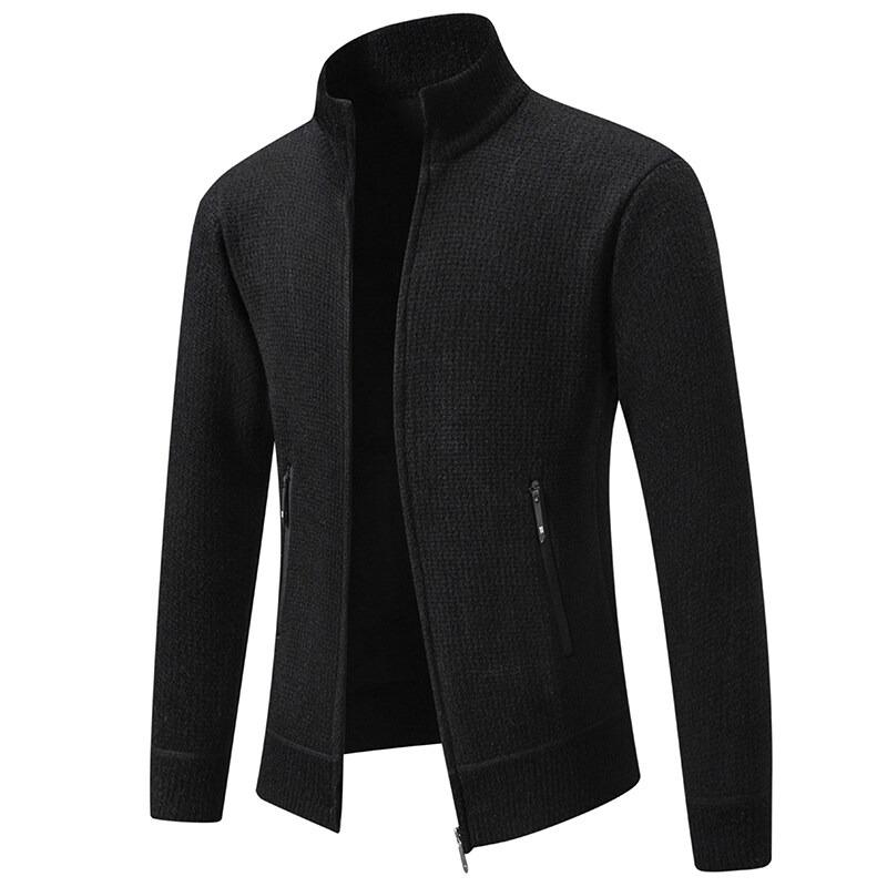 Мужские повседневные кардиганы тонкой вязки на молнии с карманами M чёрный
Мужские повседневные кардиганы тонкой вязки на молнии с карманами M чёрный