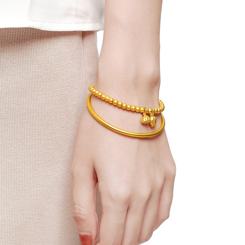 5n Brass Lotus Seed & Pod Bracelet with Vietnamese Sand Gold & 3n Transfer Beads 3n Heritage Bracelet 60 Inner Diameter
5n Brass Lotus Seed & Pod Bracelet with Vietnamese Sand Gold & 3n Transfer Beads 3n Heritage Bracelet 60 Inner Diameter