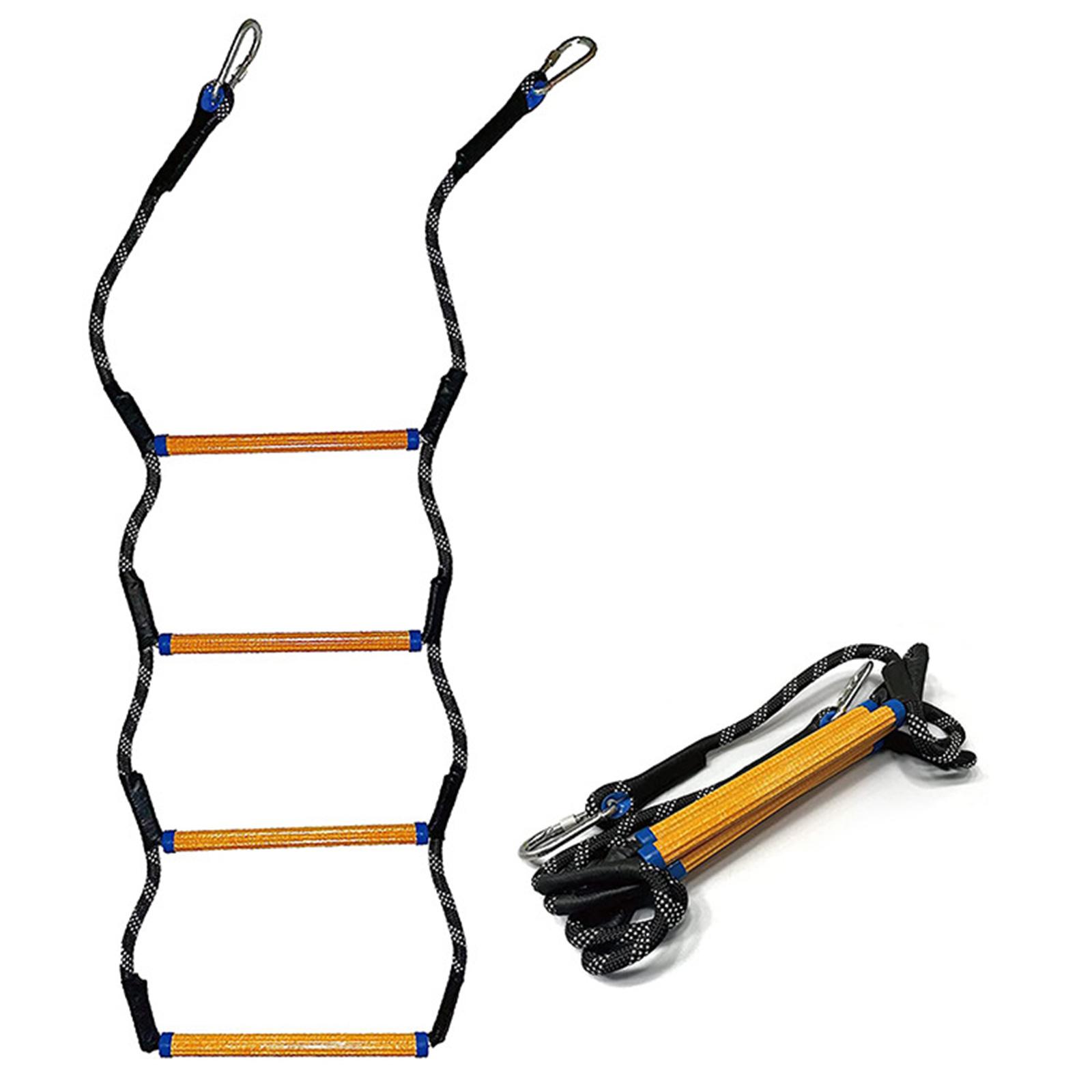 Folding Kayak Boat Rope Ladder, 4-Steps Marine Rope Ladder Extension Assist Boat Ladder Swim Ladder for Inflatable Boat чорний
Folding Kayak Boat Rope Ladder, 4-Steps Marine Rope Ladder Extension Assist Boat Ladder Swim Ladder for Inflatable Boat чорний