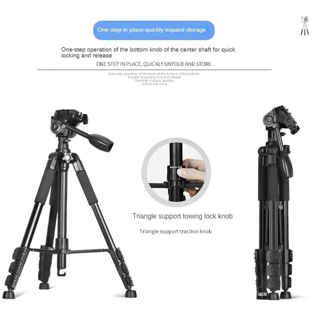 QZSD Q111H SLR Camera Phone Stand Aluminum Alloy+ABS Telescopic Live Streaming Photography Tripod Type A
QZSD Q111H SLR Camera Phone Stand Aluminum Alloy+ABS Telescopic Live Streaming Photography Tripod Type A