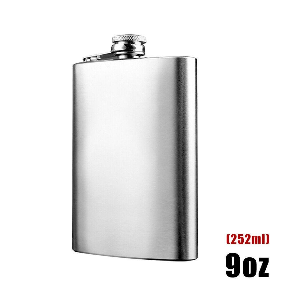 Unbreakable Stainless Steel Flask Pocket Wine Bottle with Leak Proof Cap 9oz
Unbreakable Stainless Steel Flask Pocket Wine Bottle with Leak Proof Cap 9oz