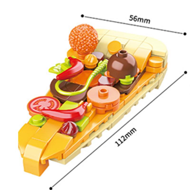DIY MOC Refrigerator Magnet Sticker French Fries Hamburg Sandwich Taco Pizza Building Blocks Model Bricks Kids Sets Kits Toys
DIY MOC Refrigerator Magnet Sticker French Fries Hamburg Sandwich Taco Pizza Building Blocks Model Bricks Kids Sets Kits Toys