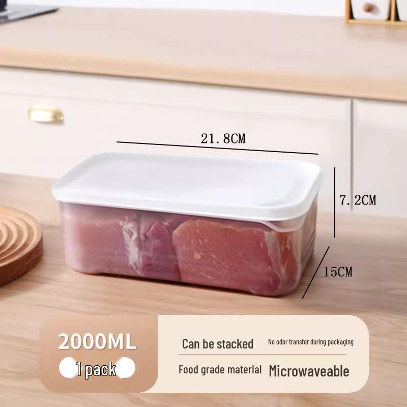 Прямоугольный пластиковый контейнер для хранения продуктов, пригодный для холодильника и морозильника, пищевого класса, для приготовления еды и сохранения свежести.
Прямоугольный пластиковый контейнер для хранения продуктов, пригодный для холодильника и морозильника, пищевого класса, для приготовления еды и сохранения свежести.