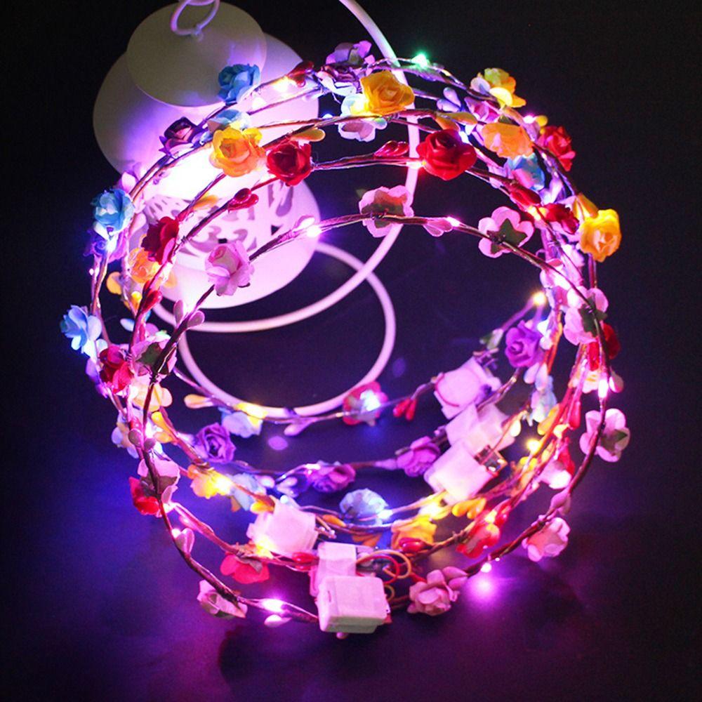 Bridesmaid Luminous For Bride Seaside Glowing Wreath Wreath Headband Beach Headband Flower Crowns різнокольоровий
Bridesmaid Luminous For Bride Seaside Glowing Wreath Wreath Headband Beach Headband Flower Crowns різнокольоровий