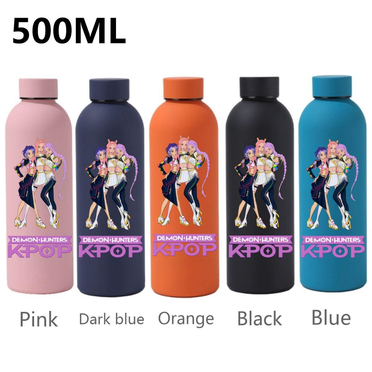 500ML KPop Demon Hunters Cartoon Print Sport Leak Proof High Quality Stainless Steel Insulated Water Cup Birthday Birthday High Quality Gifts Pink-1PCS
500ML KPop Demon Hunters Cartoon Print Sport Leak Proof High Quality Stainless Steel Insulated Water Cup Birthday Birthday High Quality Gifts Pink-1PCS