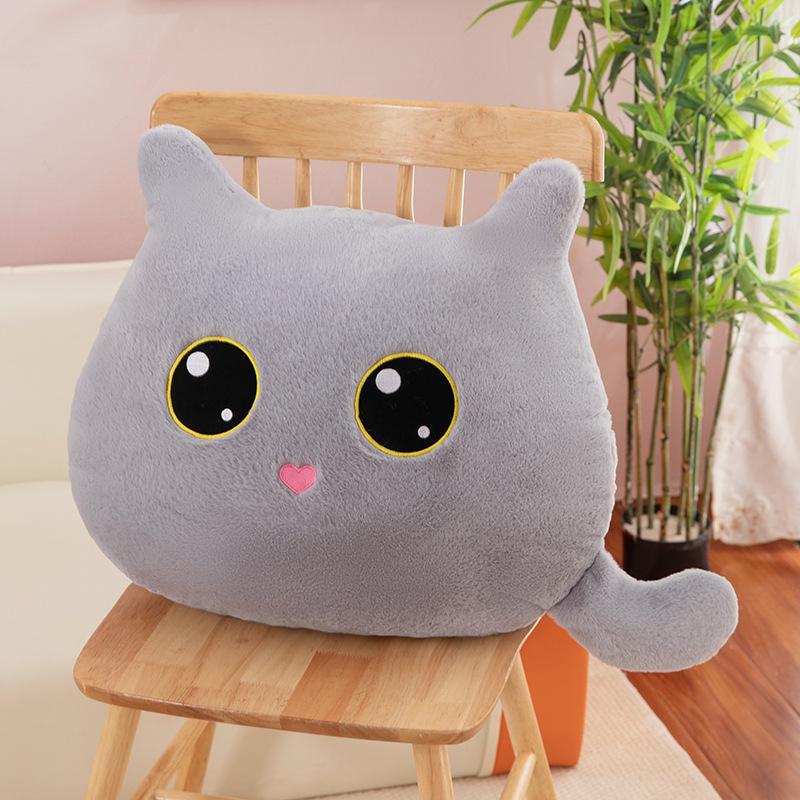 Cute Derpy Cat Hugging Pillow - Adorable Head-shaped Kitten Plush Toy and Sofa Cushion 30cm (0.3kg) серый
Cute Derpy Cat Hugging Pillow - Adorable Head-shaped Kitten Plush Toy and Sofa Cushion 30cm (0.3kg) серый