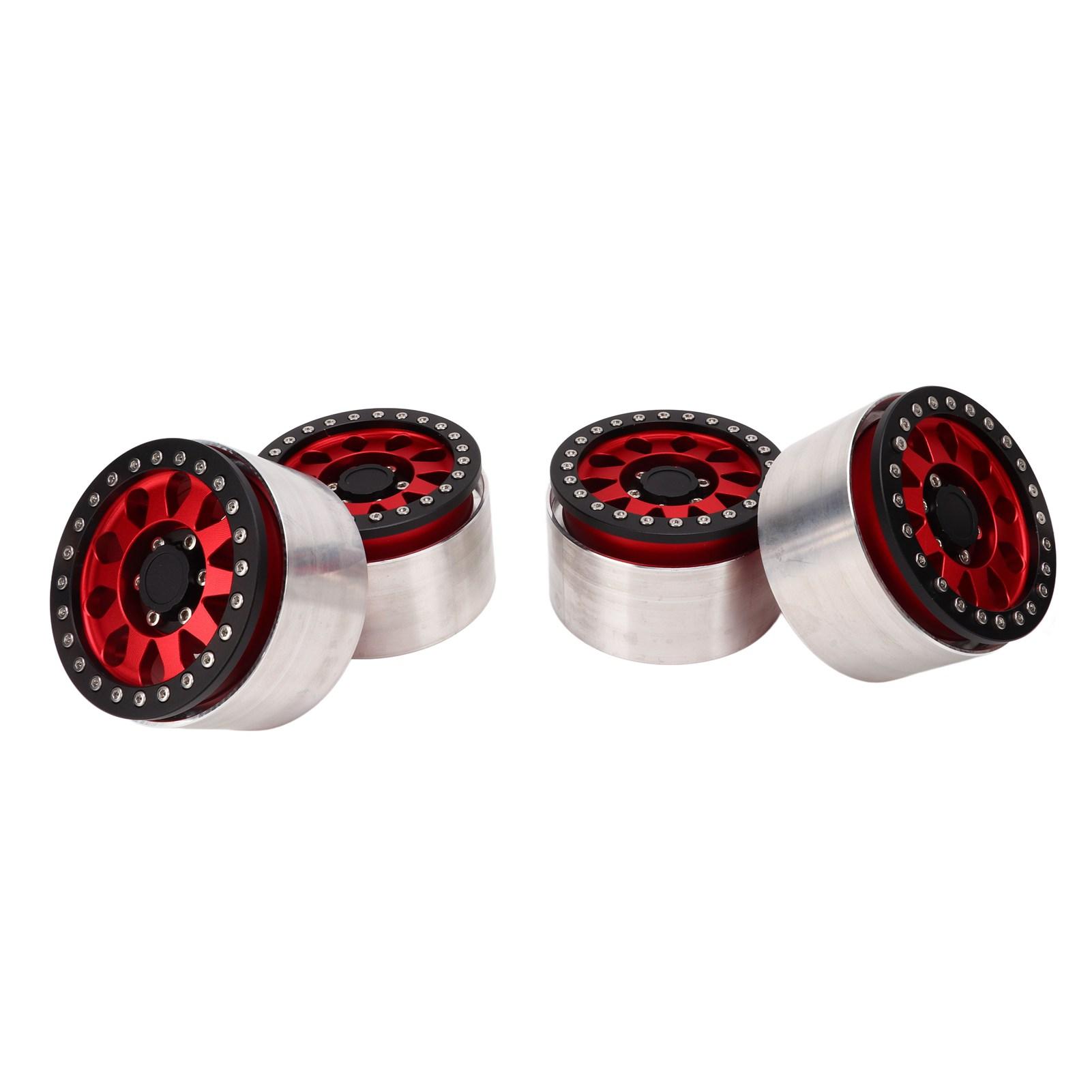 4pcs RC Car Wheel Professional Aluminium Alloy Replacement RC Wheel Rims for SCX6 1Celsius6 RC Cars 2.9inch
4pcs RC Car Wheel Professional Aluminium Alloy Replacement RC Wheel Rims for SCX6 1Celsius6 RC Cars 2.9inch