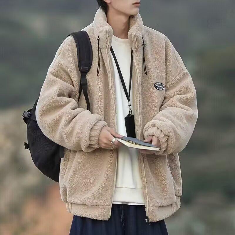 Men s Trendy Lambswool Cotton Jacket - Autumn/Winter Loose Casual Versatile Outerwear 3XL хакі
Men s Trendy Lambswool Cotton Jacket - Autumn/Winter Loose Casual Versatile Outerwear 3XL хакі