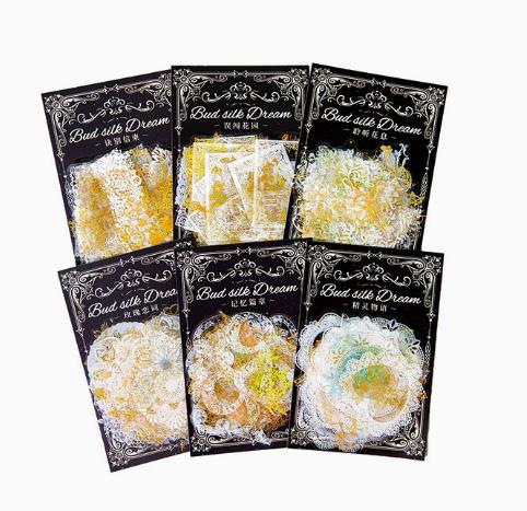 6packs Kawaii Stationery Stickers Lace Dream DIY Craft Scrapbooking Album Junk Journal Happy Planner Diary
6packs Kawaii Stationery Stickers Lace Dream DIY Craft Scrapbooking Album Junk Journal Happy Planner Diary