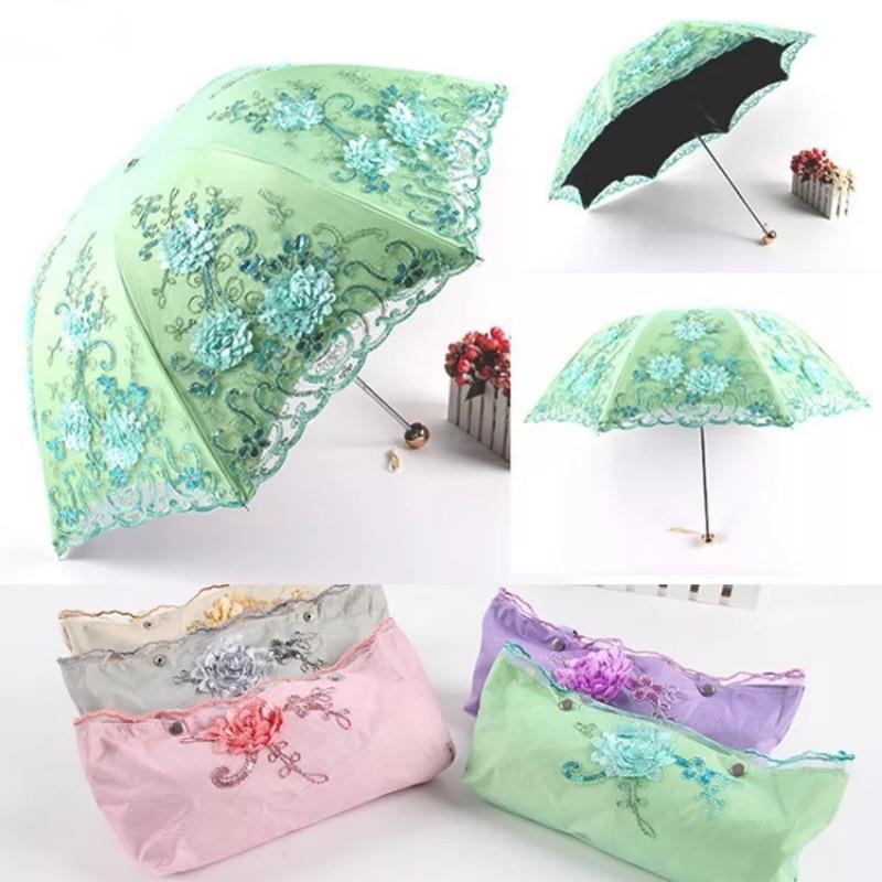Зонт от солнца женский, с защитой от ультрафиолета, кружевной зонтик с вышивкой, тройной зонтик с вышивкой, виниловый, принцесса, солнечный свет, дождь
Зонт от солнца женский, с защитой от ультрафиолета, кружевной зонтик с вышивкой, тройной зонтик с вышивкой, виниловый, принцесса, солнечный свет, дождь