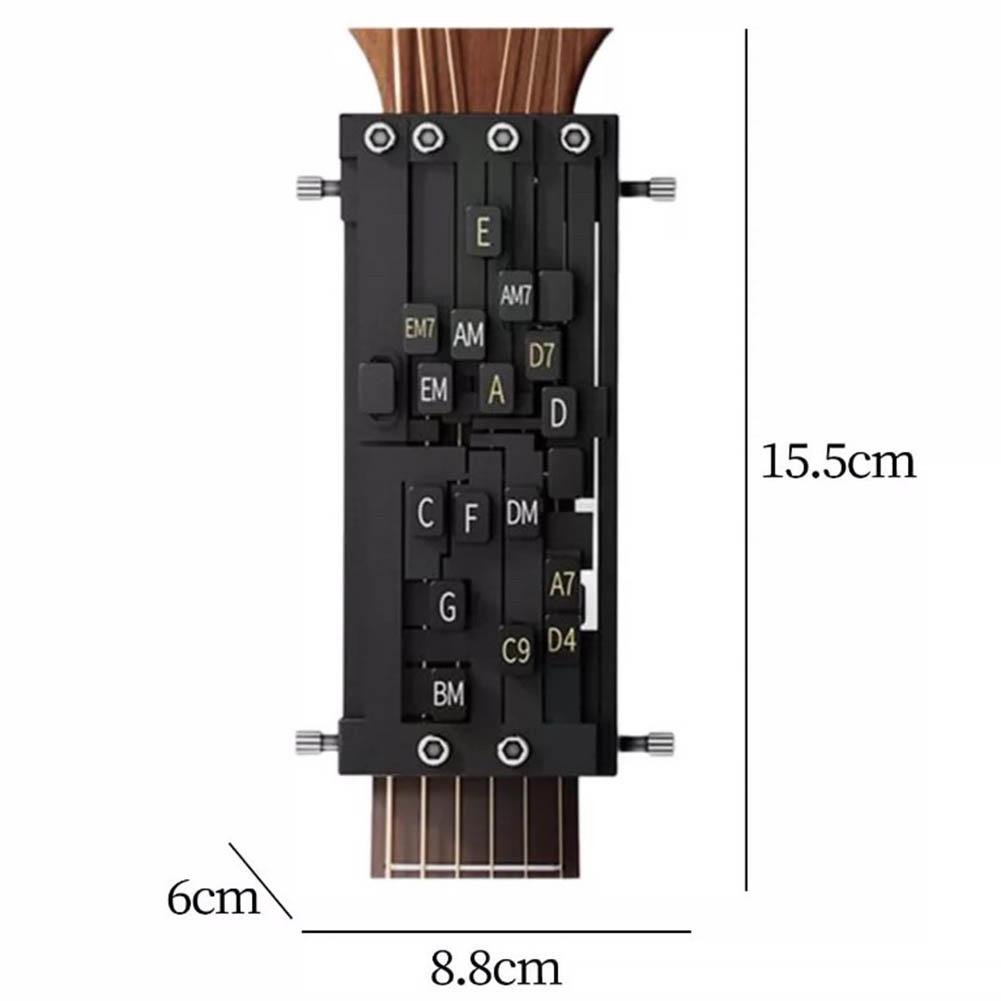 1PC Guitar Chord Presser Chord Practice Automatic Transmission Press String Essential Learning Tool For Beginners ABS Tools
1PC Guitar Chord Presser Chord Practice Automatic Transmission Press String Essential Learning Tool For Beginners ABS Tools
