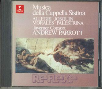 CD ANDREW PARROTT - Musica Della Cappella Sistina WPCS16240 WARNER Japan Classical Used
CD ANDREW PARROTT - Musica Della Cappella Sistina WPCS16240 WARNER Japan Classical Used