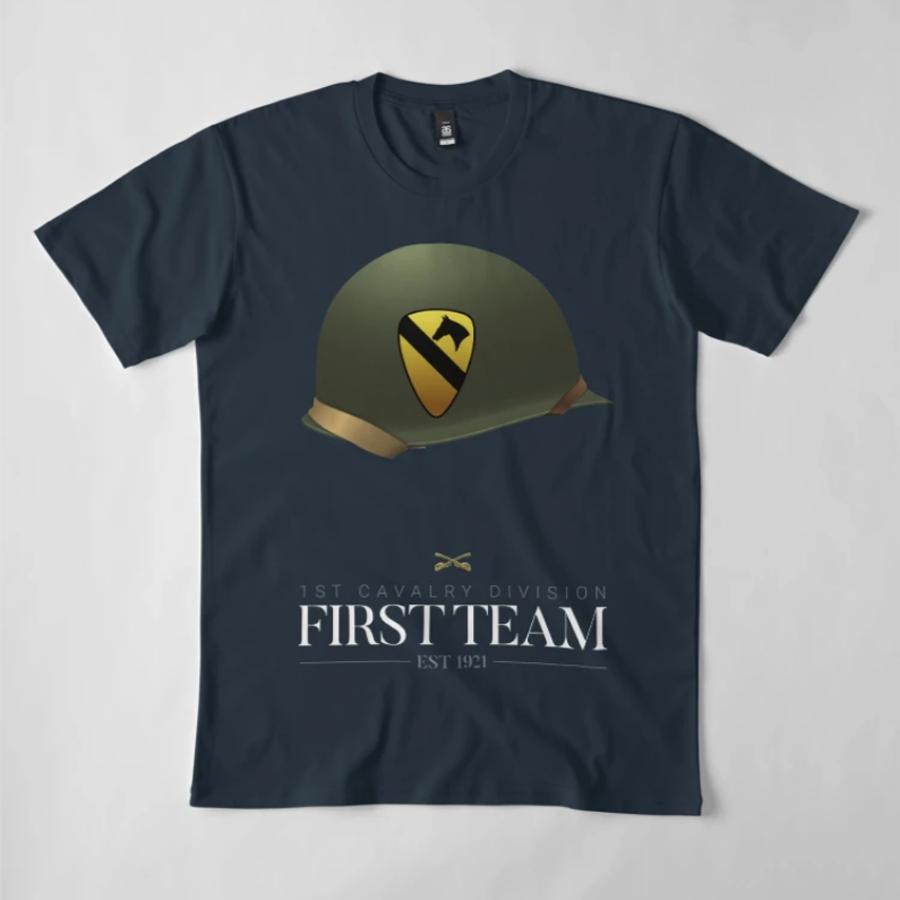 First Team US Army 1st Cavalry Division TShirt 100 Cotton ONeck Summer Short Sleeve Casual Mens Tshirt Size S3XL 4XL
First Team US Army 1st Cavalry Division TShirt 100 Cotton ONeck Summer Short Sleeve Casual Mens Tshirt Size S3XL 4XL