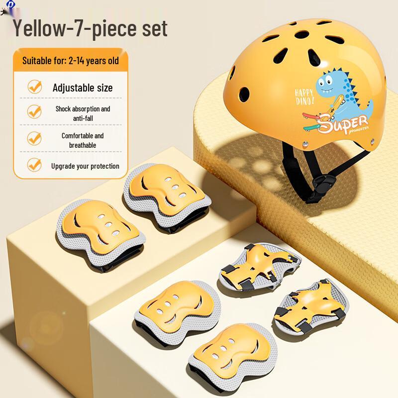 Kids Sports Helmet & Protective Gear Set As Pictured
Kids Sports Helmet & Protective Gear Set As Pictured
