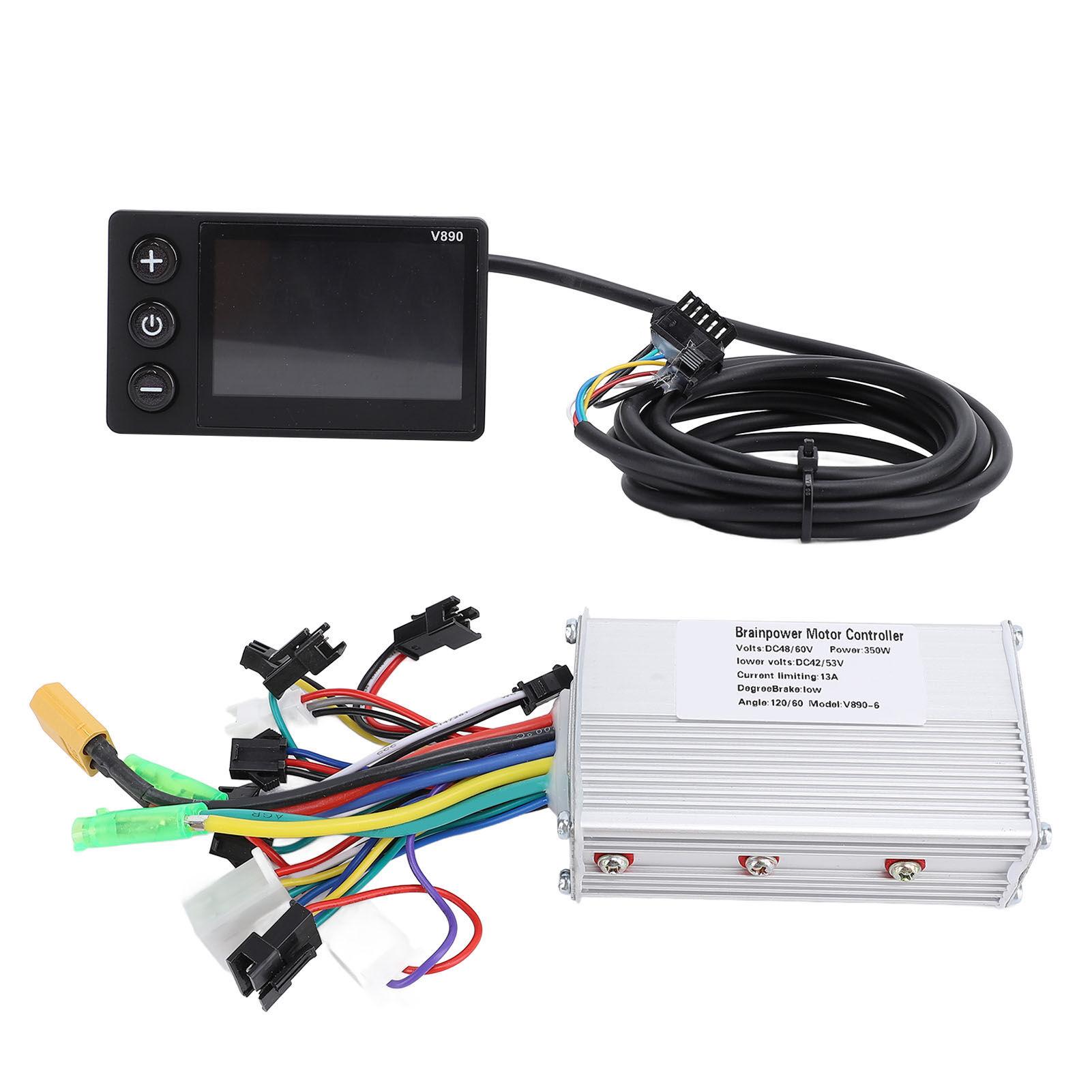 48V 60V 350W Brushless Controller V890 Meter LCD Display Screen Electric Bike Modification Kit
48V 60V 350W Brushless Controller V890 Meter LCD Display Screen Electric Bike Modification Kit
