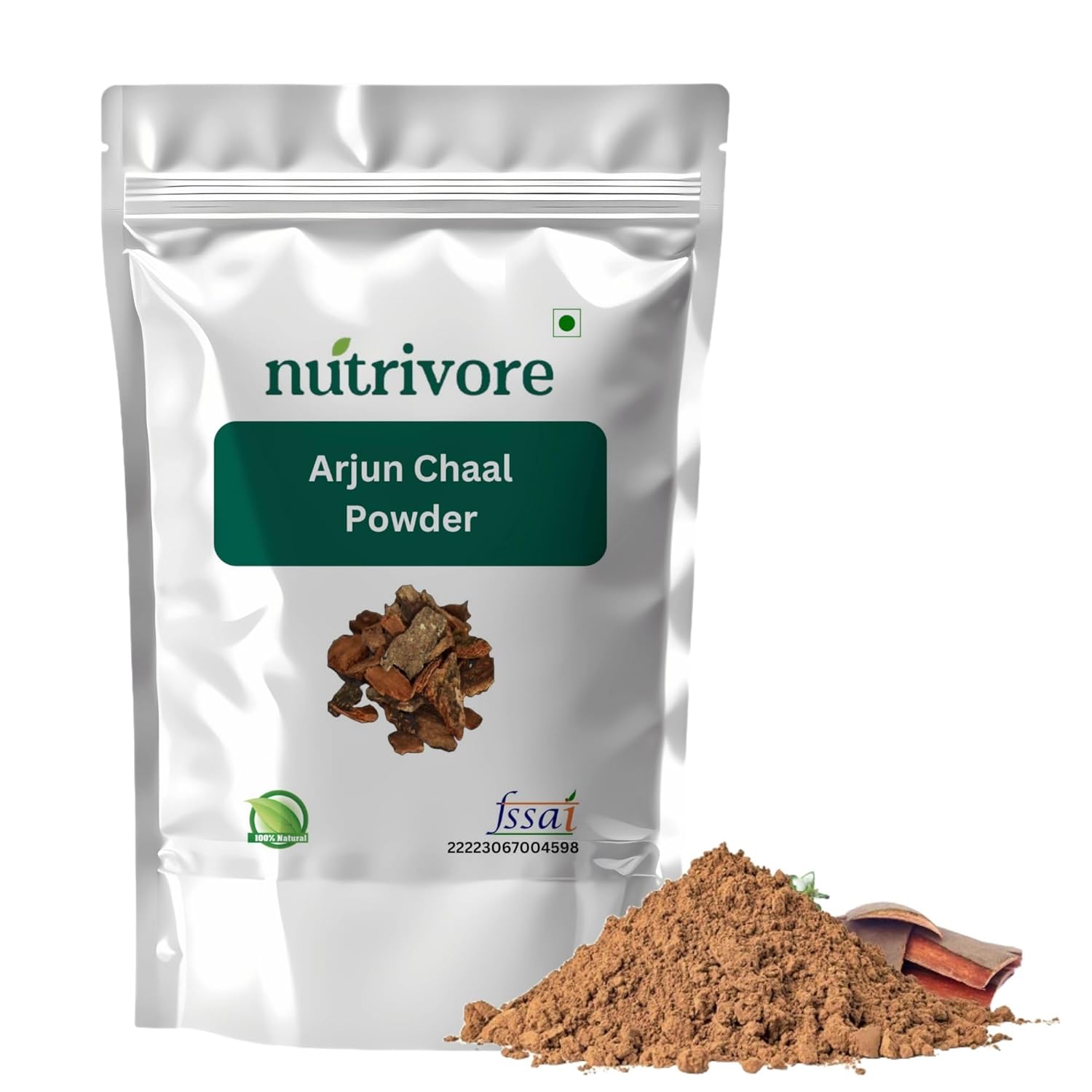 Nutrivore Pure Arjun Chaal Powder, Arjun Bark Powder, Supports Healthy Heart | 400gm 0.8lbs
Nutrivore Pure Arjun Chaal Powder, Arjun Bark Powder, Supports Healthy Heart | 400gm 0.8lbs